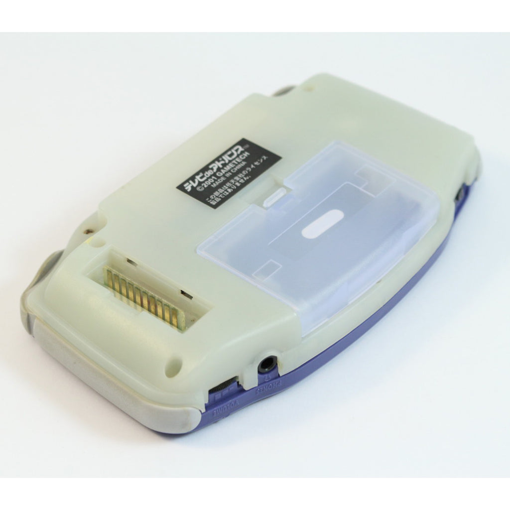 Konsole lila-clear blue Custom Case Mod + Video-Ausgang