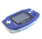 Konsole lila-clear blue Custom Case Mod + Video-Ausgang