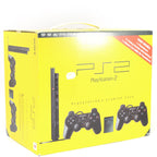 Konsole Slim 1G SCPH-7500x Starter Pack schwarz + 2 Original Controller + Zubehör