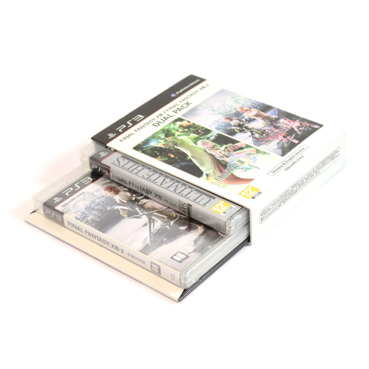 Final Fantasy XIII & XIII-2 Dual Pack + 8 Post Cards (CH)