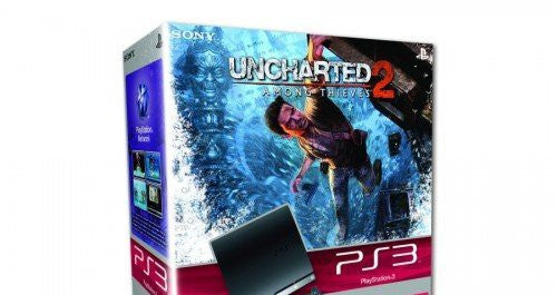 Konsole Slim 250GB schwarz + Uncharted 2 + Original Controller