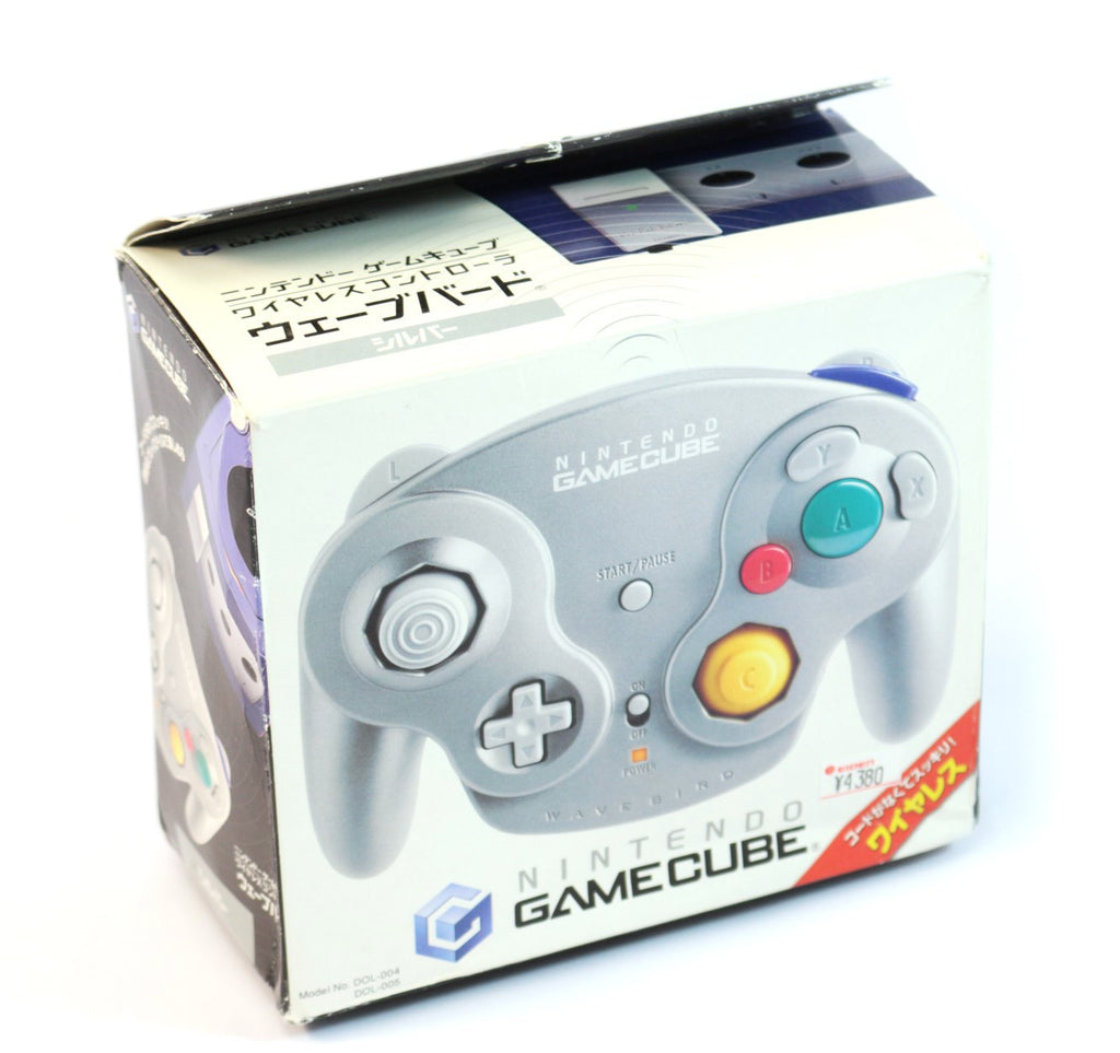 Original Nintendo Controller / Pad Wavebird Wireless grau + Empfänger (JP)
