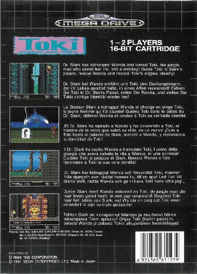 Toki: Going Ape Spit