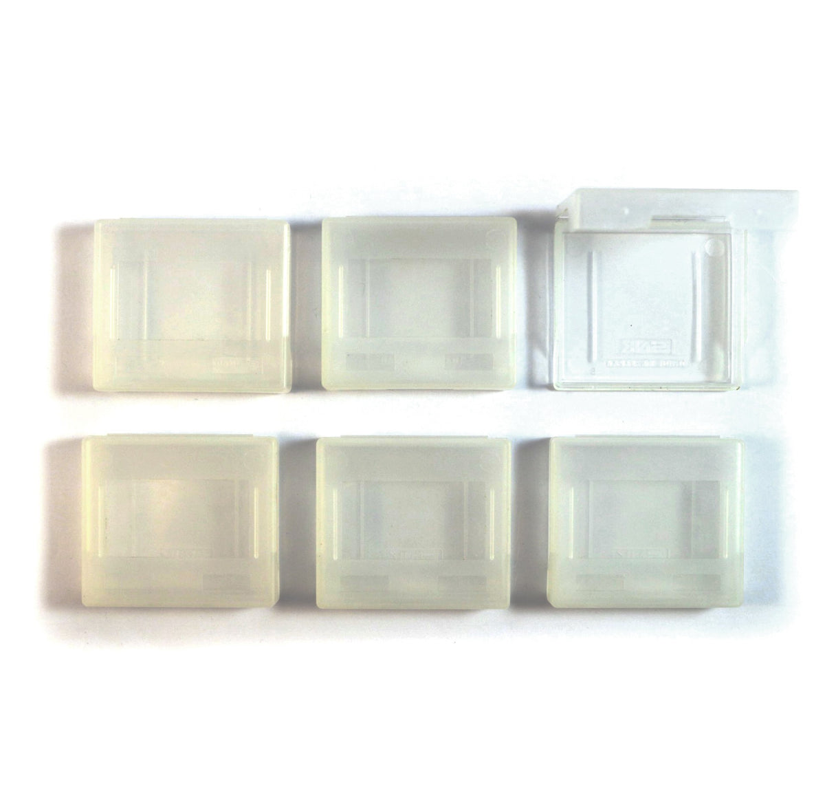 6 Original Cases / Hüllen für Module transparent [SNK]