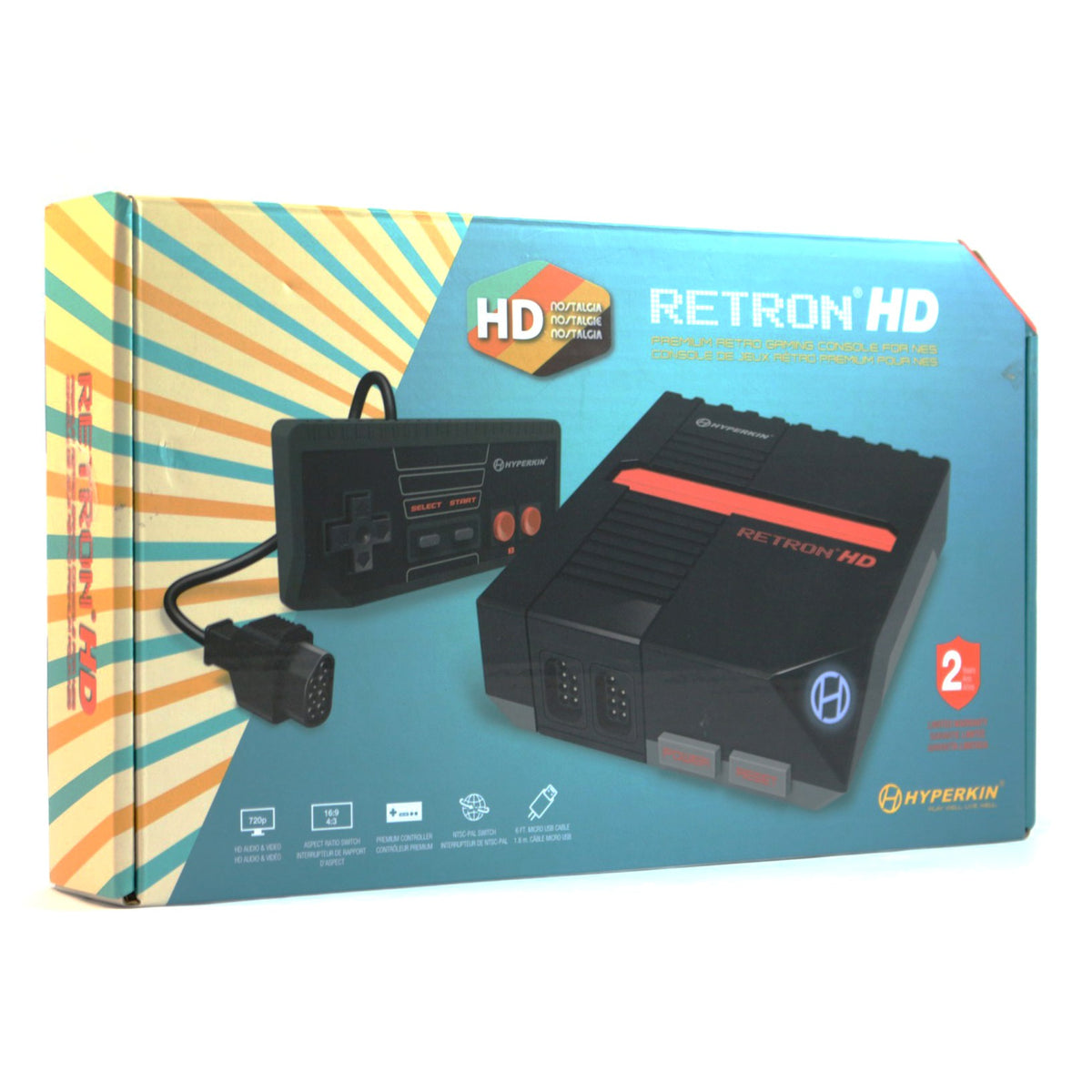 RetroN 1 HD Konsole Schwarz [Hyperkin]