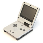 Konsole GBA SP AGS-101 schwarz-weiss Custom Case Mod Black&White