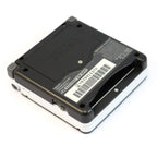 Konsole GBA SP AGS-101 schwarz-weiss Custom Case Mod Black&White