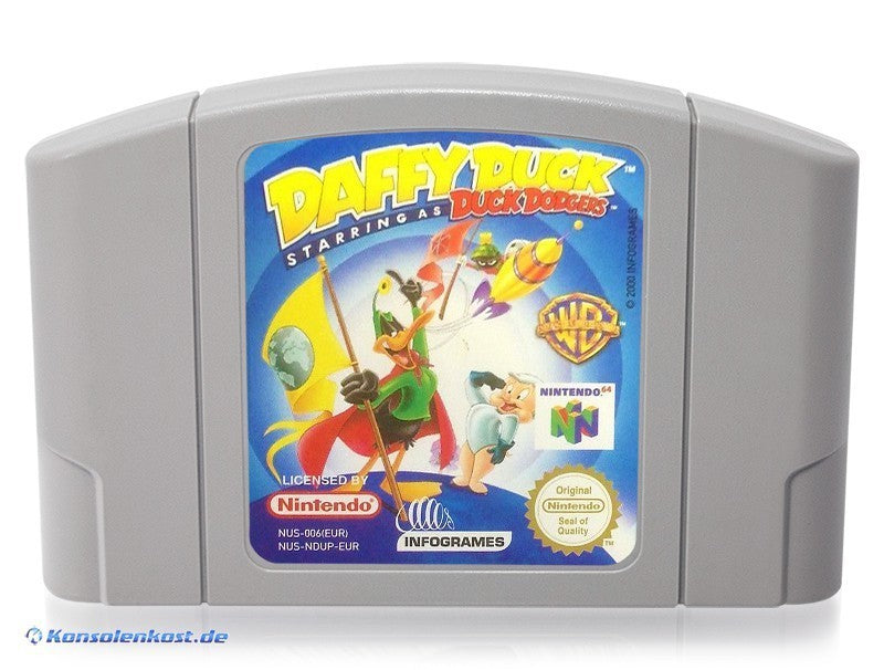 Daffy Duck als Weltraumheld Duck Dodgers