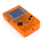 Konsole Classic DMG-01 Custom Case orange-transp. + Backlight rot