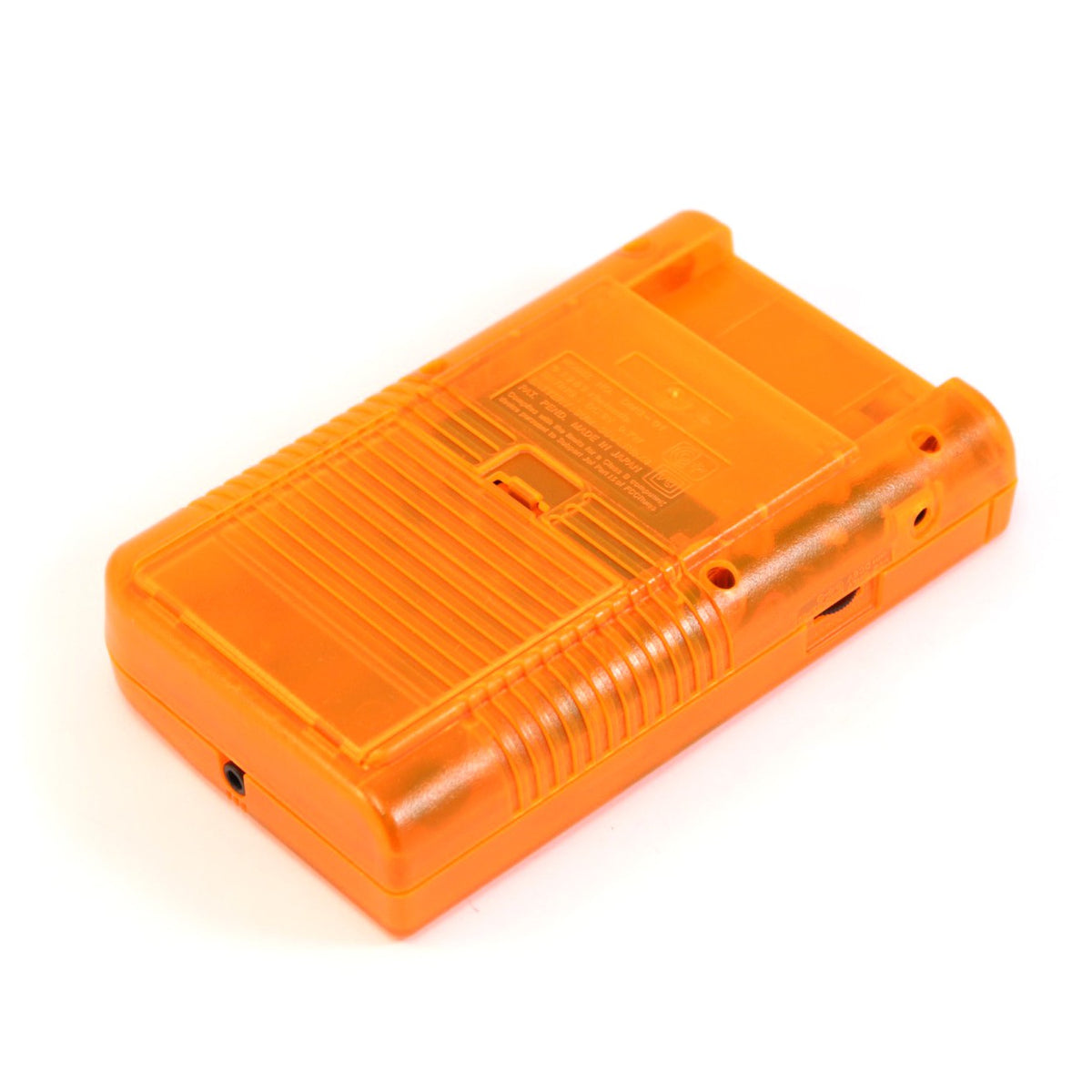 Konsole Classic DMG-01 Custom Case orange-transp. + Backlight rot