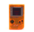 Konsole Classic DMG-01 Custom Case orange-transp. + Backlight rot