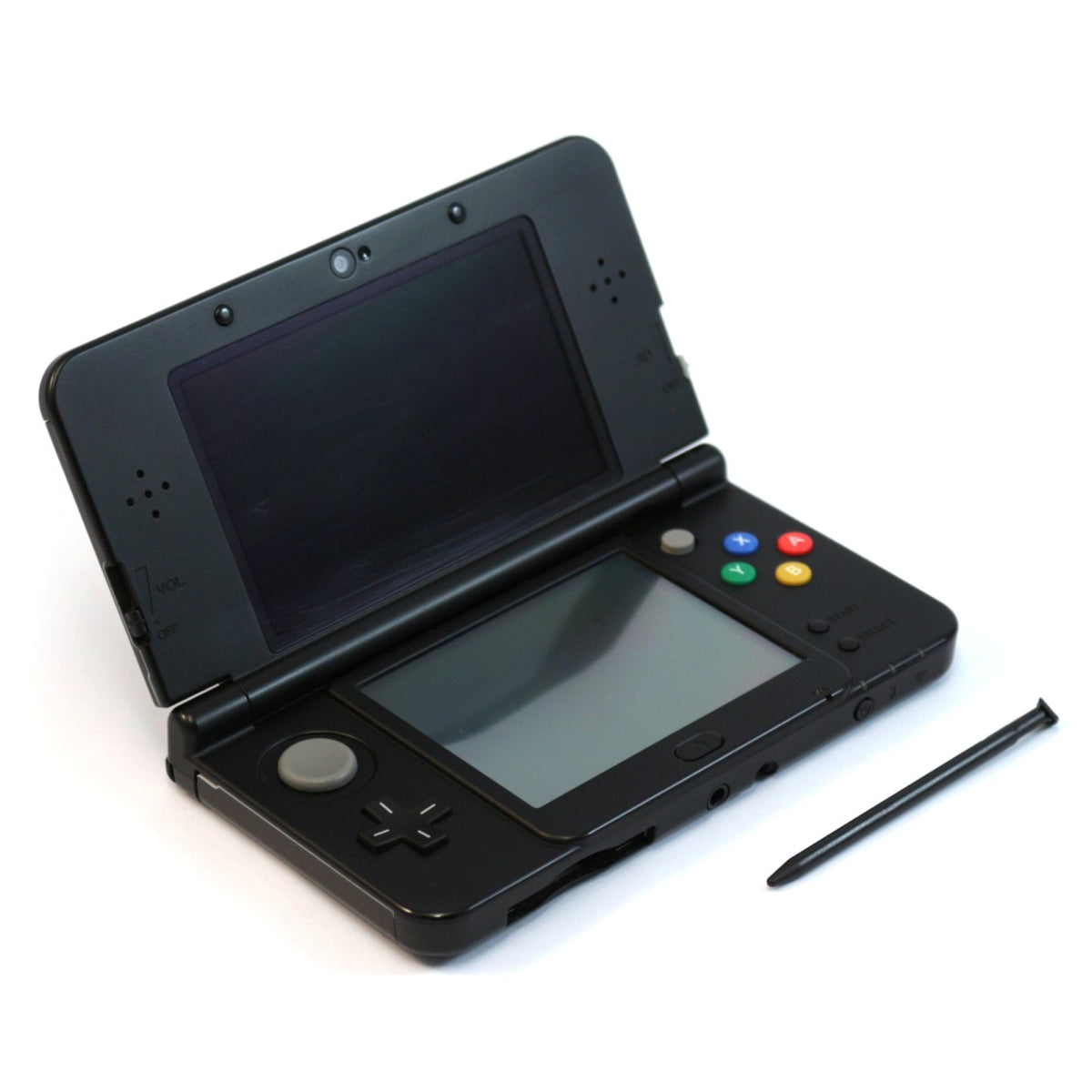 Konsole schwarz Monster Hunter 4 Edition + Netzteil — schwarz Monster Hunter 4 Edition