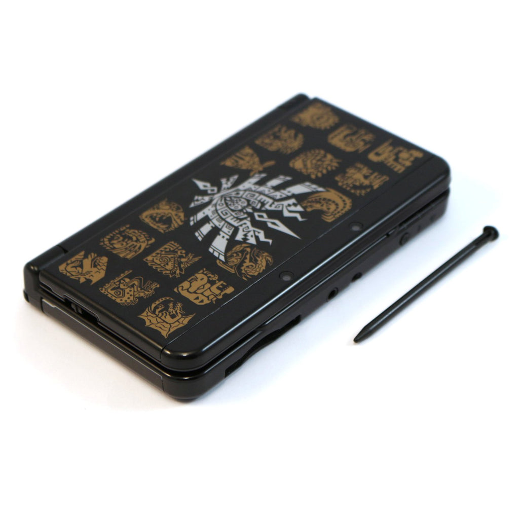 Konsole schwarz Monster Hunter 4 Edition + Netzteil — schwarz Monster Hunter 4 Edition