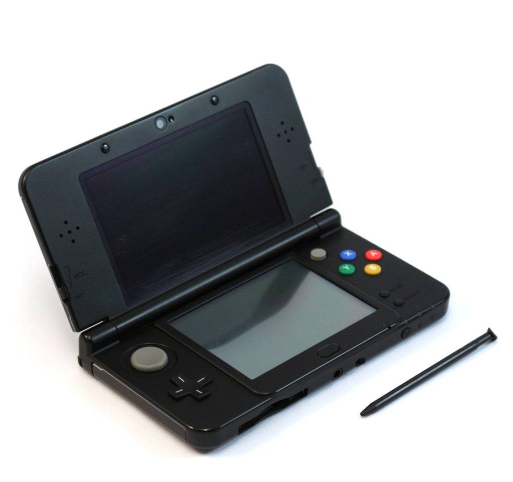 Konsole schwarz Monster Hunter 4 Edition + Netzteil — schwarz Monster Hunter 4 Edition