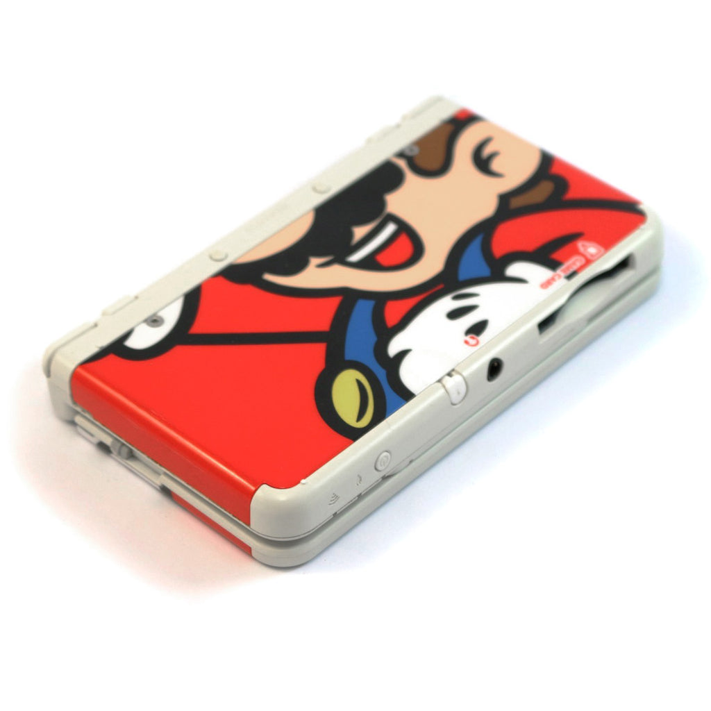 Konsole weiß+ Super Mario Cover Plates + Netzteil