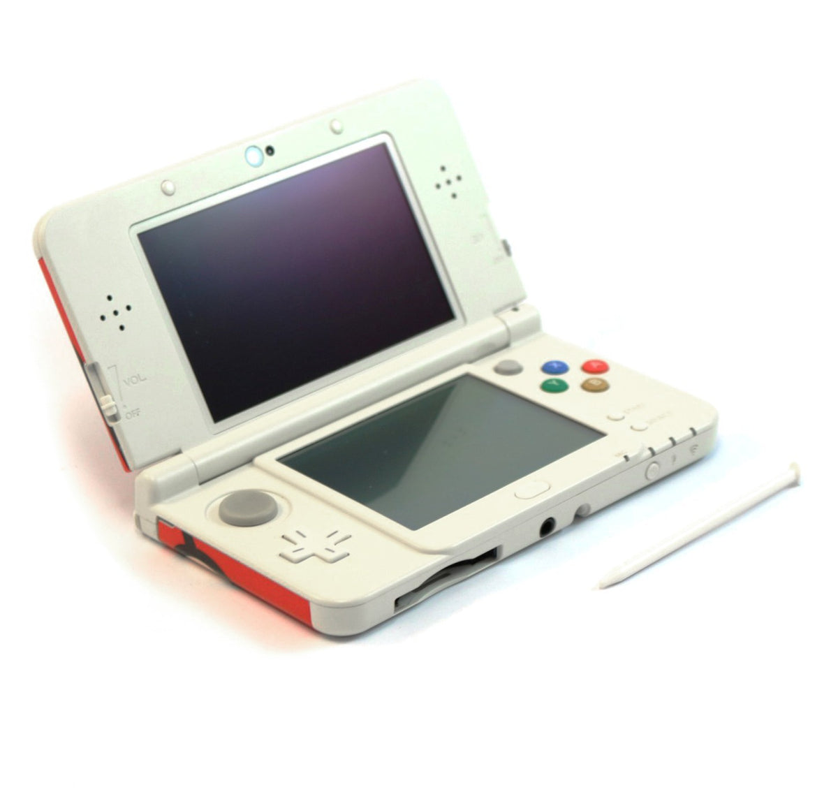 Konsole weiß+ Super Mario Cover Plates + Netzteil