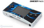 Konsole silber mit neonblauem Faceplate + Netzteil