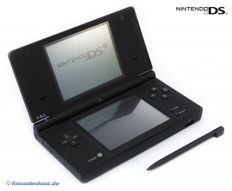 Konsole DSi schwarz + Netzteil (US)