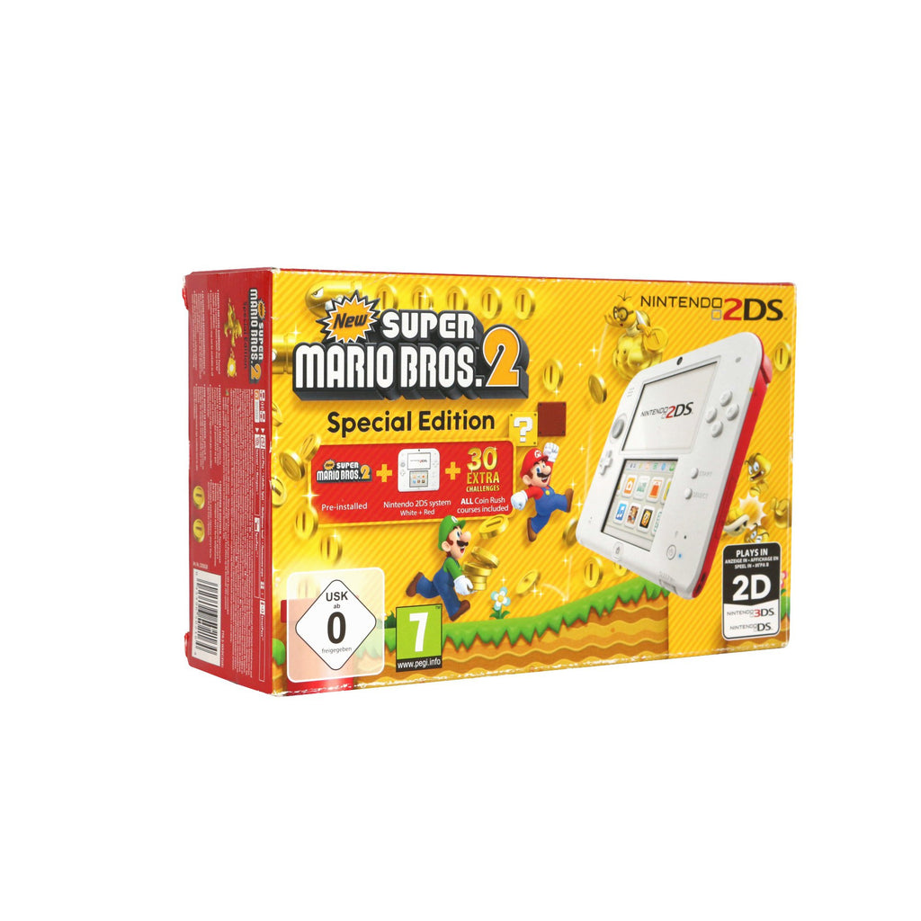 Konsole New Super Mario Bros. 2 Edition + Netzteil — New Super Mario Bros. 2 Edition