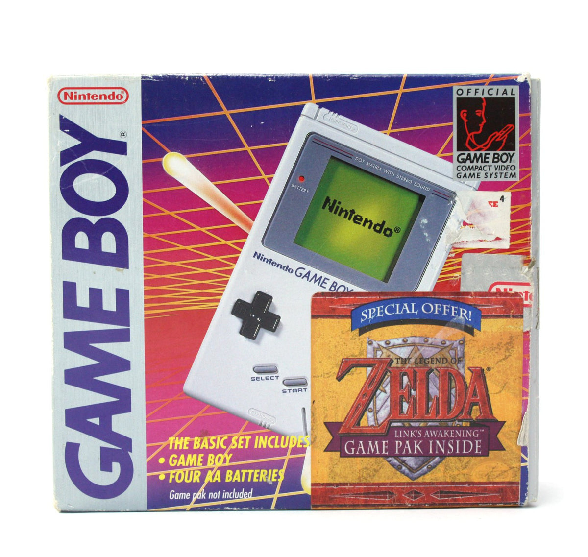 Konsole Classic DMG-01 grau- Basic Set + Legend of Zelda