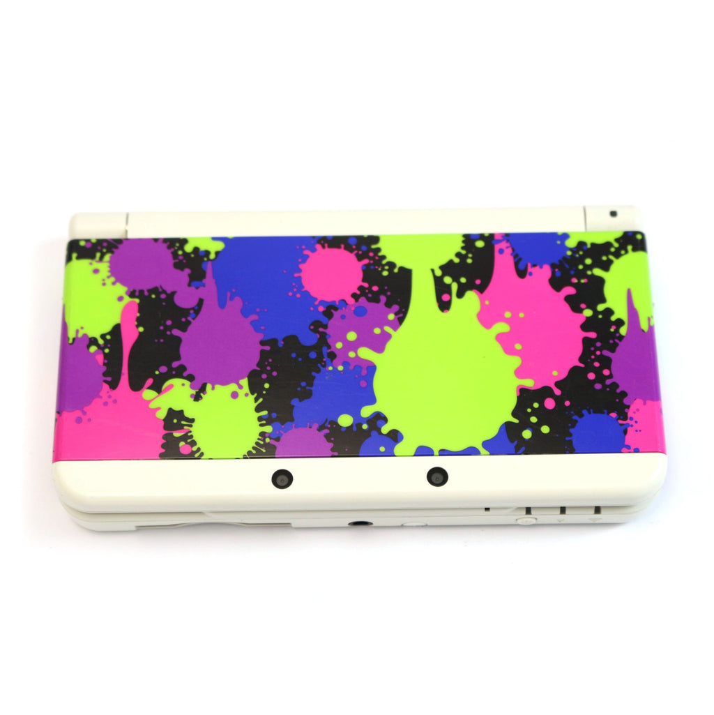 Konsole weiß+ Splatoon Cover Plates + Netzteil