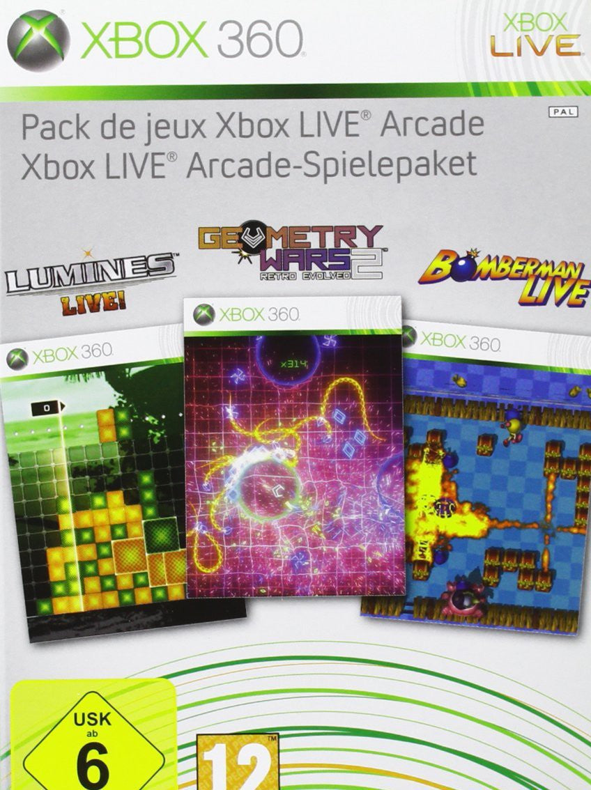 Xbox Live Arcade-Spielepaket (DE)