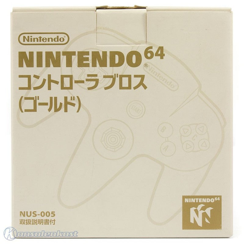 Original Nintendo Controller gold-farben NUS-005 (JP)