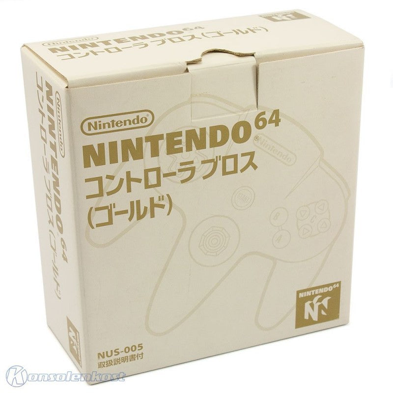 Original Nintendo Controller gold-farben NUS-005 (JP)