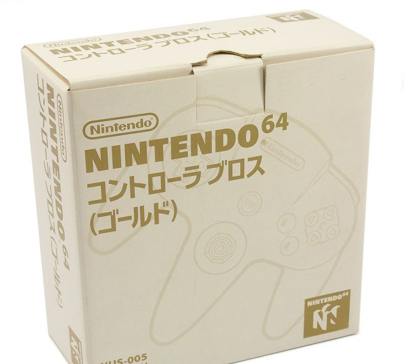 Original Nintendo Controller gold-farben NUS-005 (JP)