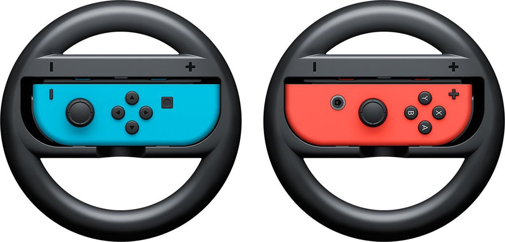 Original Controller Aufsatz: Lenkrad Paar / Joy-Con Wheel Pair