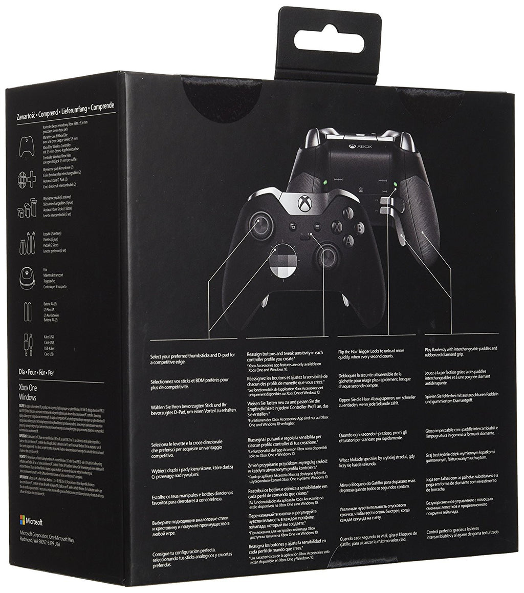 Original Wireless Elite Controller Series 1 schwarz NV 4