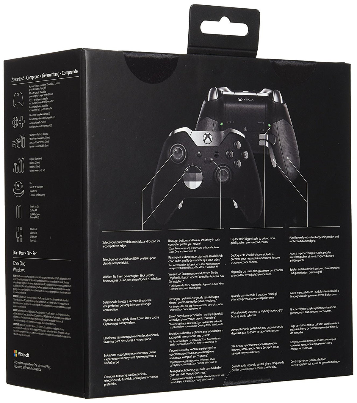 Original Wireless Elite Controller Series 1 schwarz NV 4