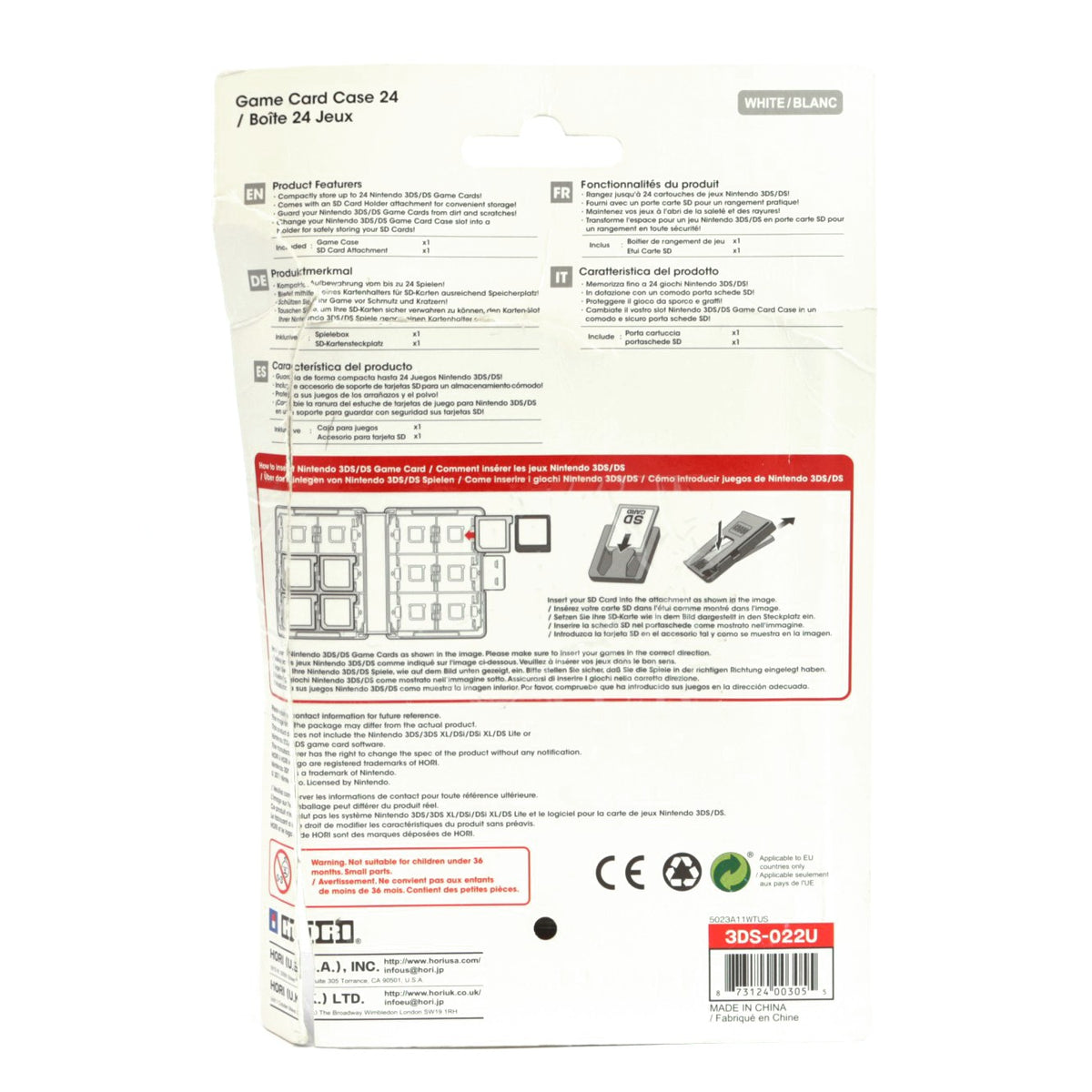 Game Cases 24 transparent [HORI]