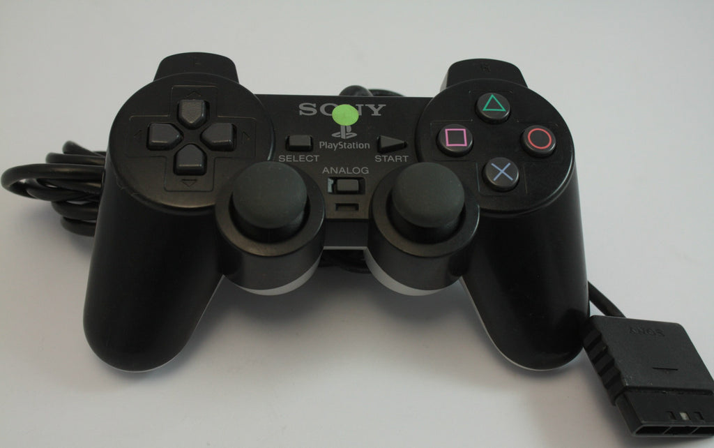 Original Dualshock 2 Controller SCPH-10010 schwarz-silber Custom Mod [Sony]