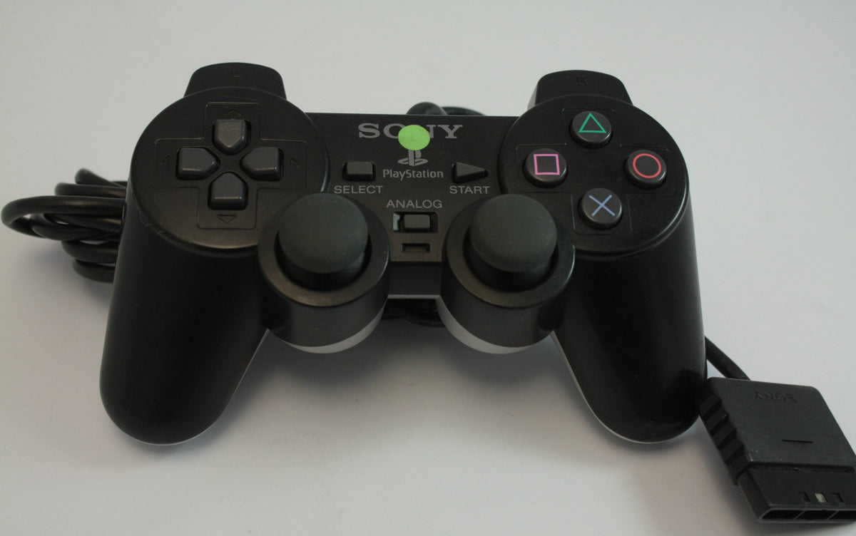 Original Dualshock 2 Controller SCPH-10010 schwarz-silber Custom Mod [Sony]