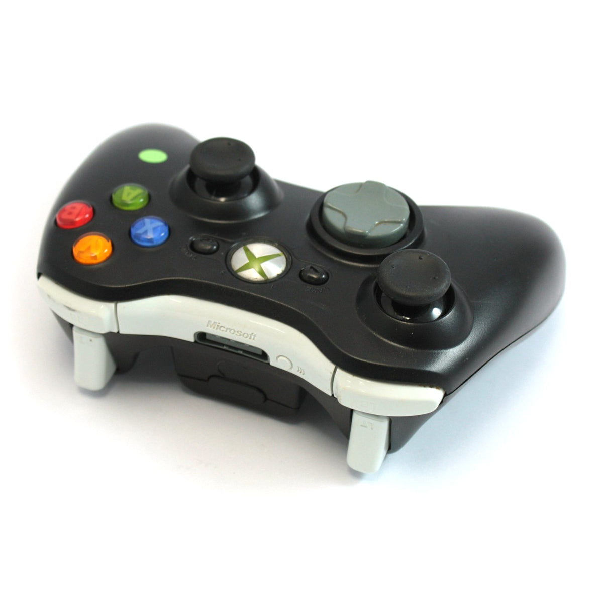 Original Wireless Controller / Pad schwarz-weiss Custom Mod [Microsoft]