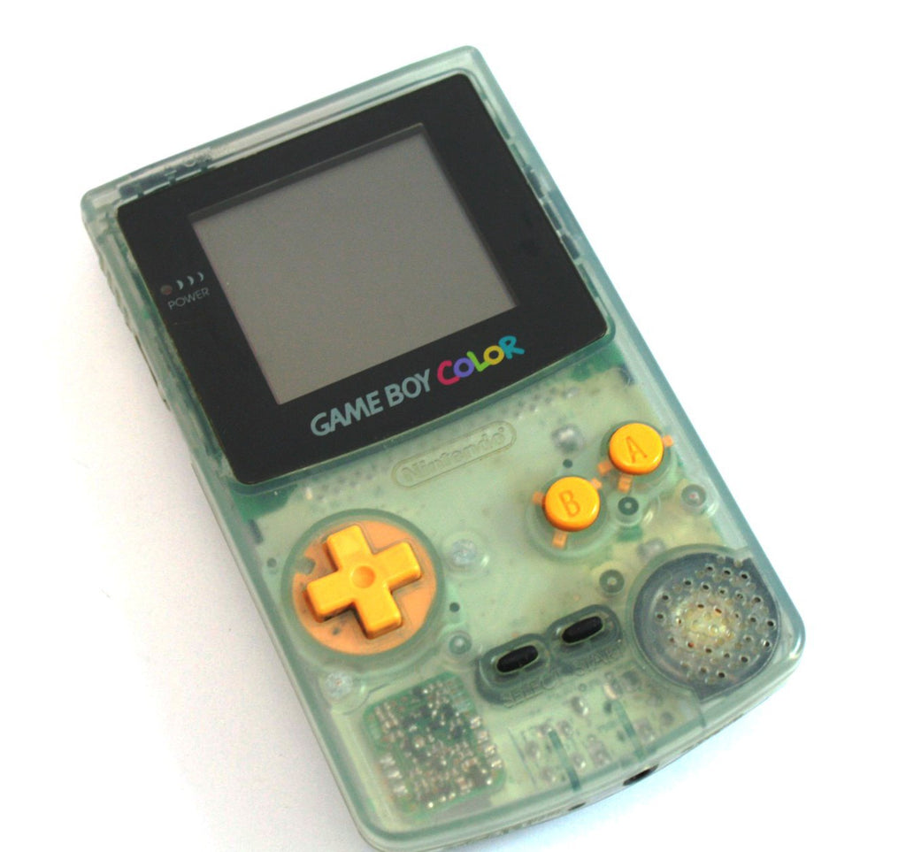 Konsole #Clear Custom Case Mod mit gelben Buttons