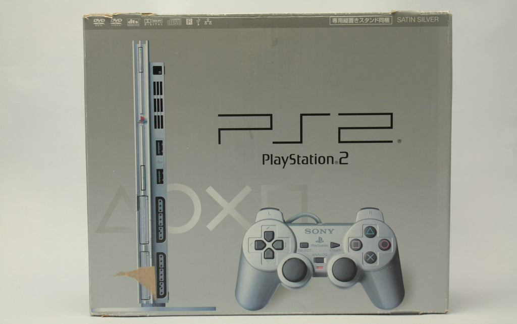 Konsole Slim 1G SCPH-75000 silber + Original Controller + Zubehör (JP)