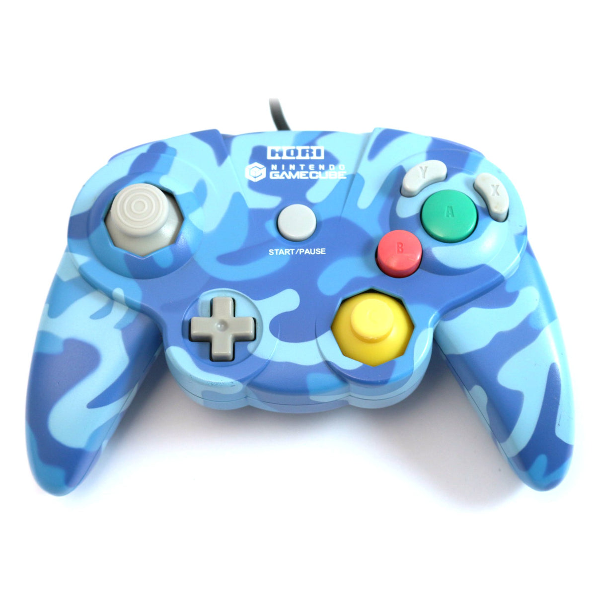 Wired Controller / Pad blue / blau camouflage [Hori]