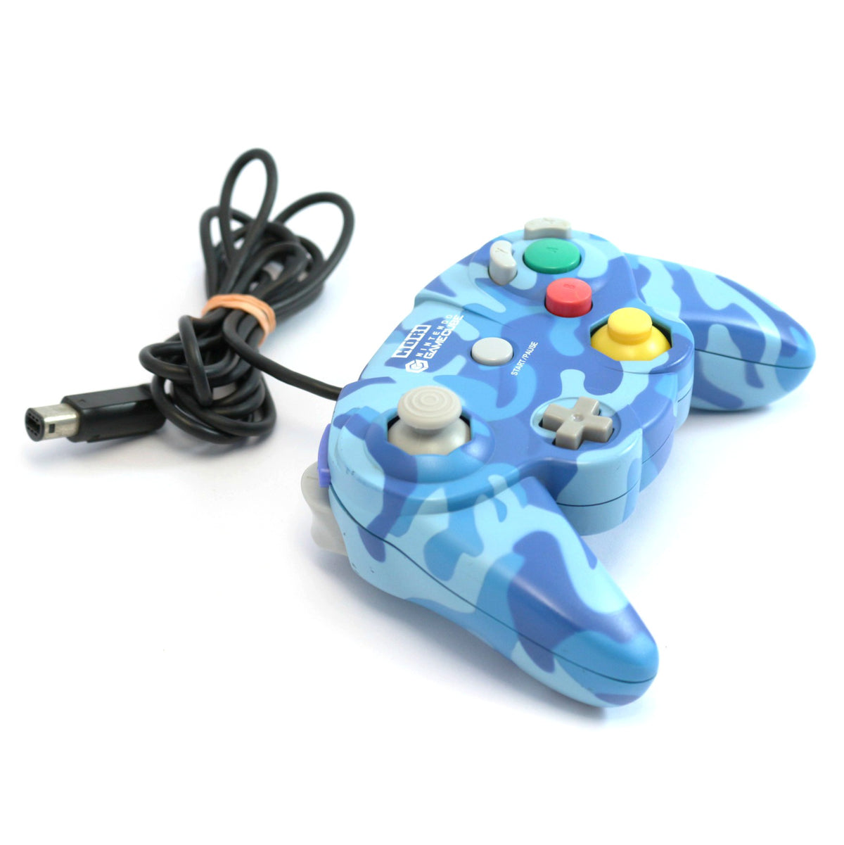 Wired Controller / Pad blue / blau camouflage [Hori]
