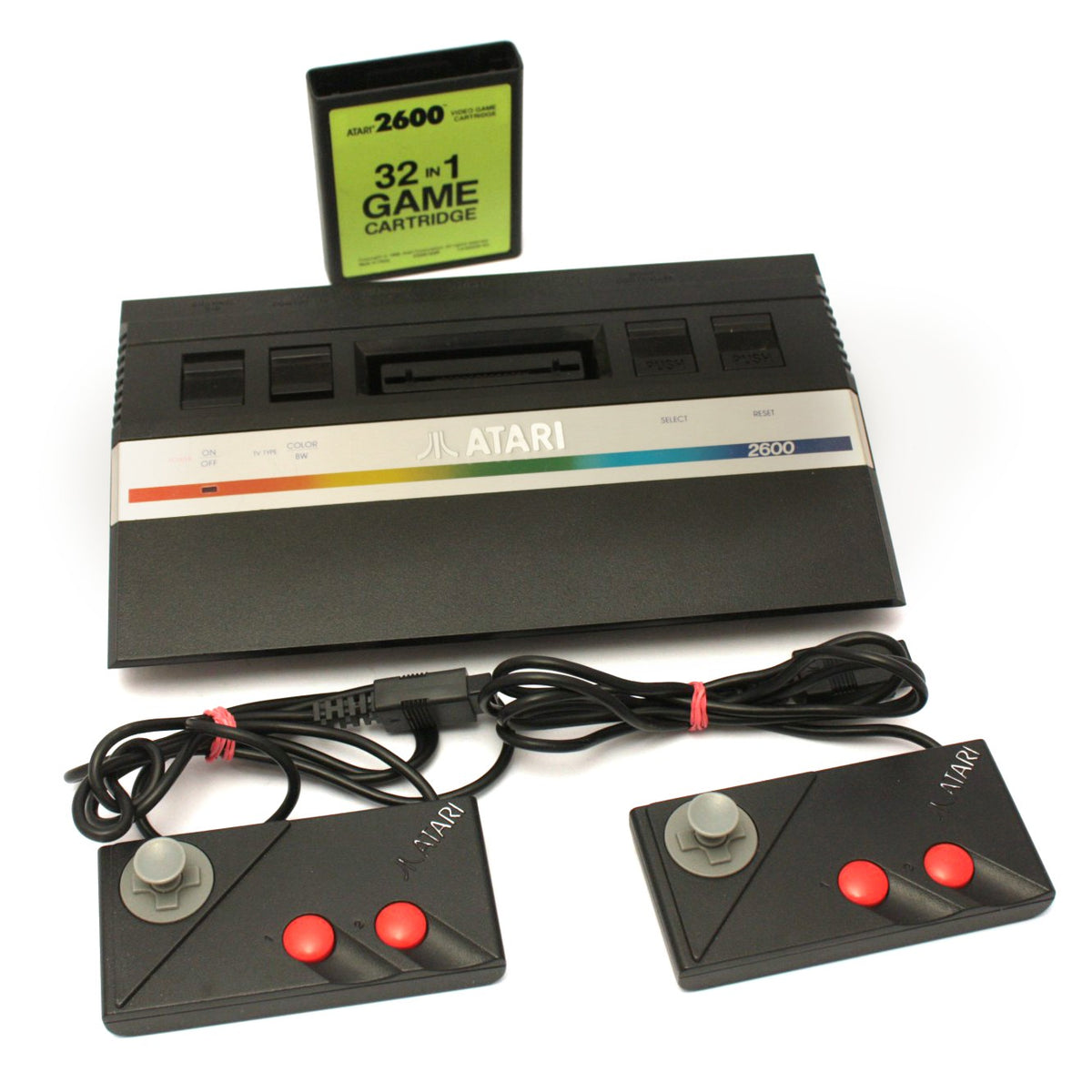 Konsole CX-2600 Jr. Rev. A + 32 in 1 Game + Orig. Controller + Zub.