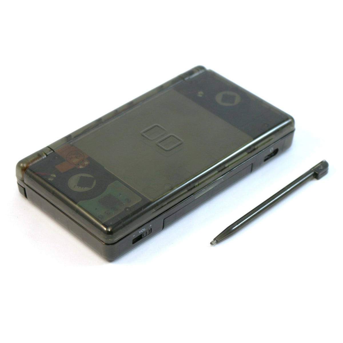 Konsole schwarz-transparent Custom Case Mod + Netzteil