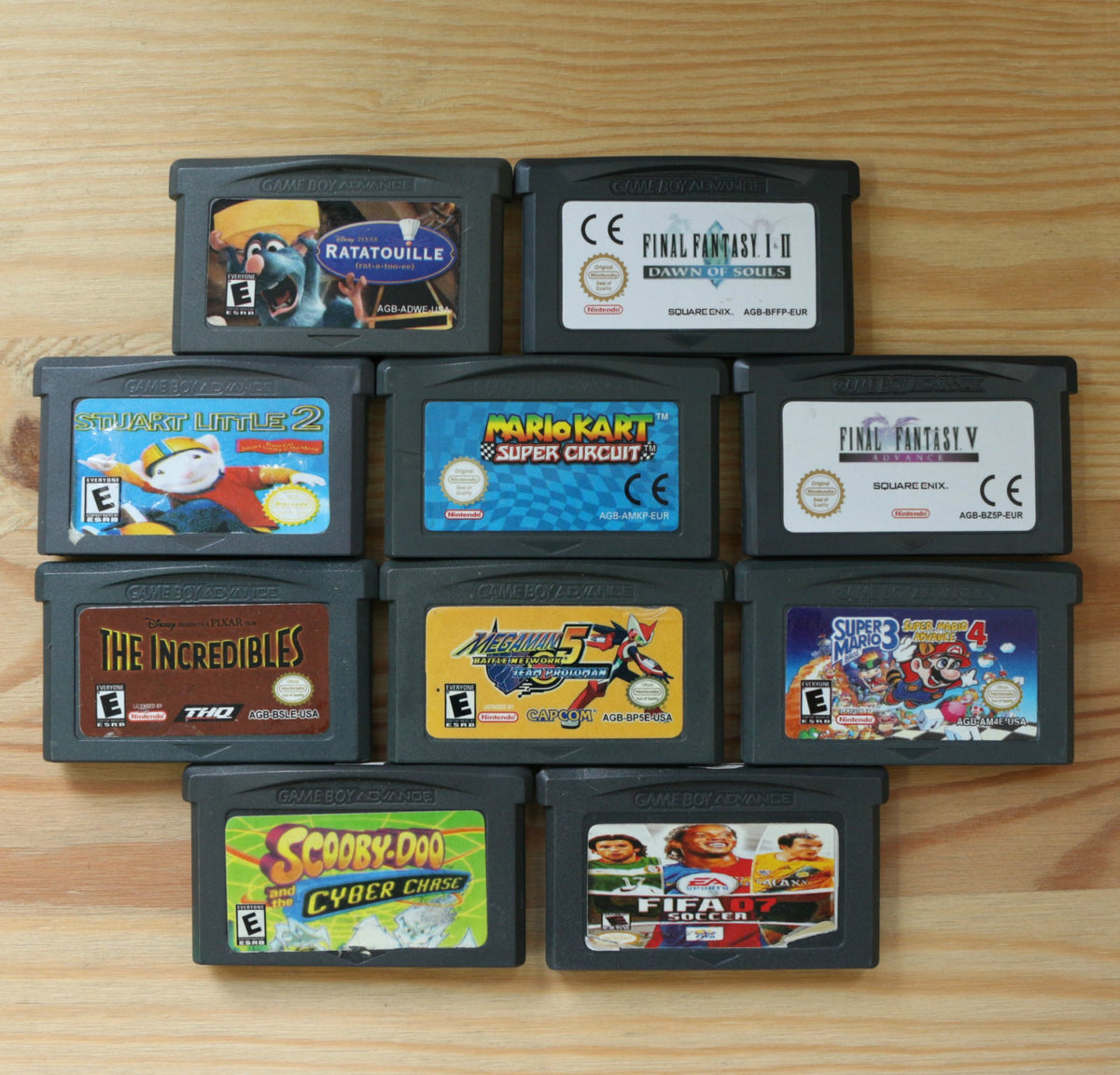 10 GameBoy Spiele zum TOP Preis! - GBA 292