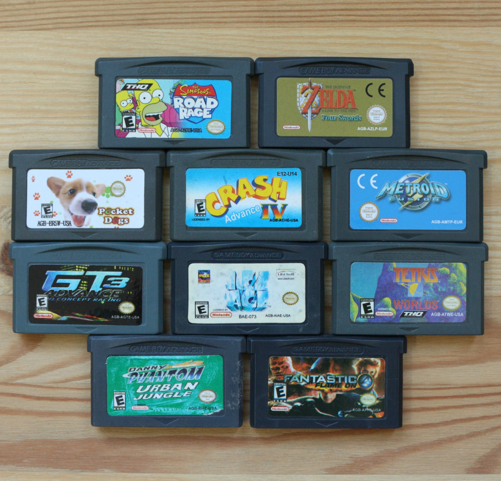 10 GameBoy Spiele zum TOP Preis! - GBA 294
