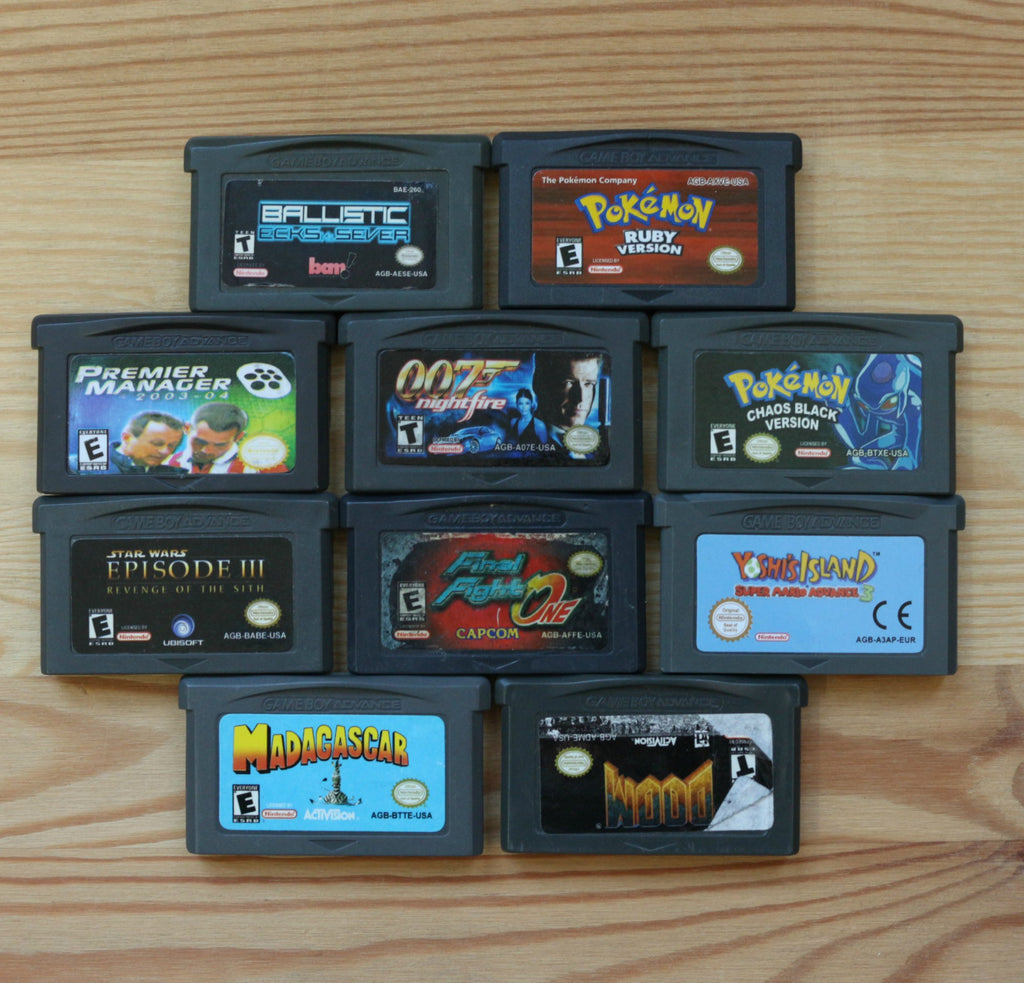 10 GameBoy Spiele zum TOP Preis! - GBA 295