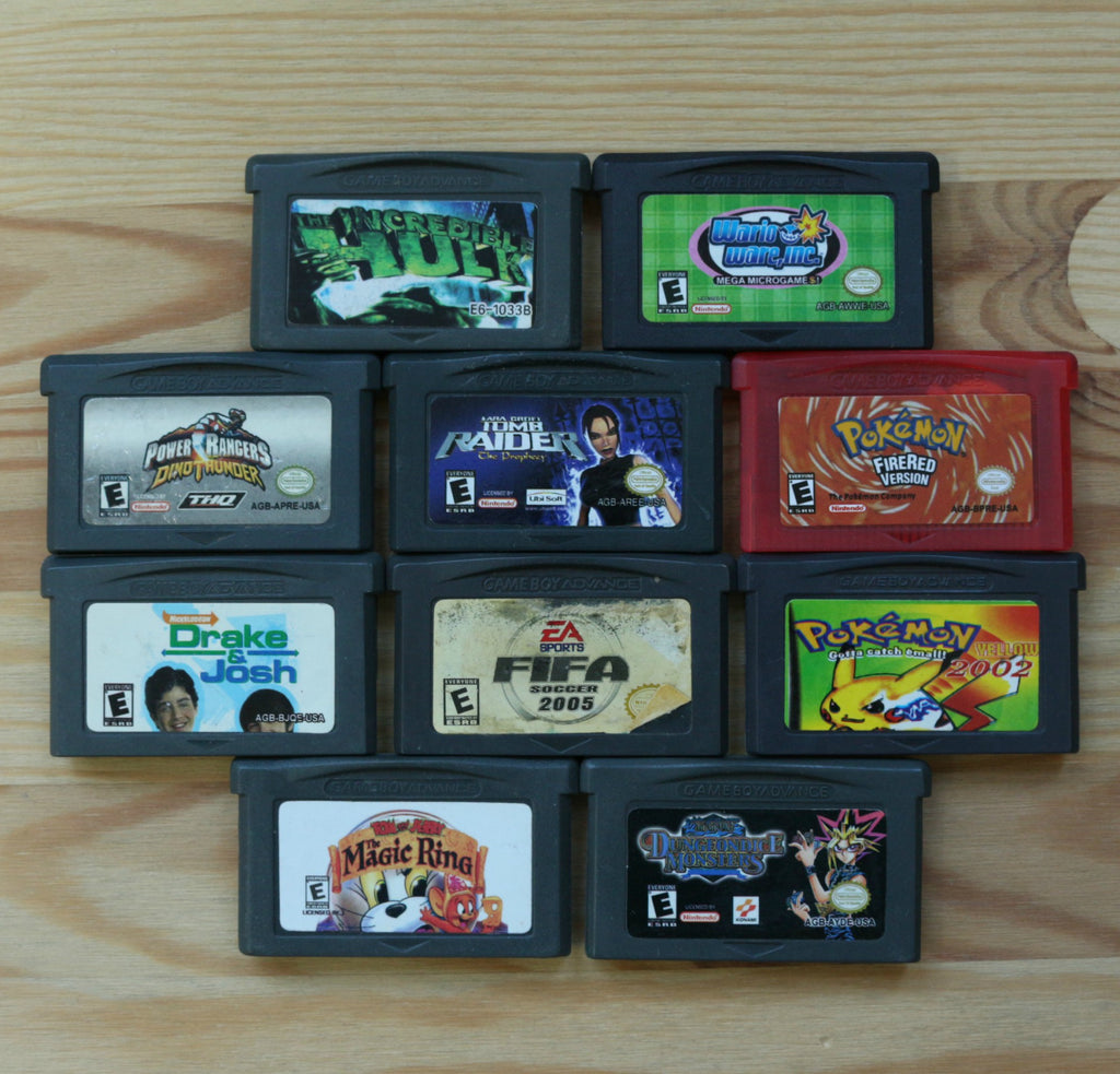 10 GameBoy Spiele zum TOP Preis! - GBA 302
