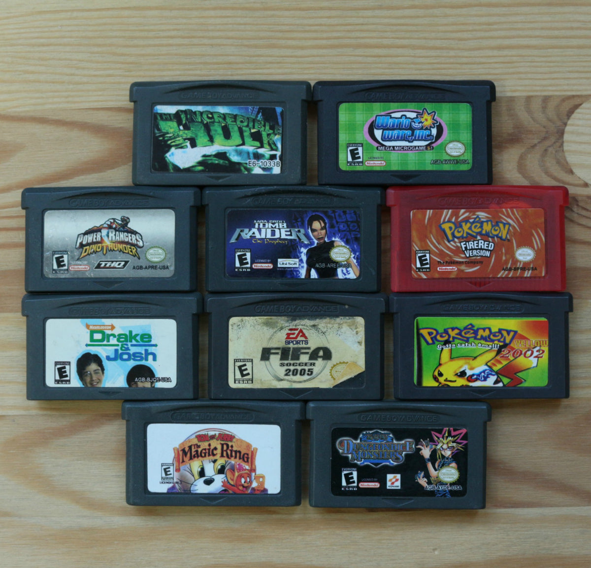 10 GameBoy Spiele zum TOP Preis! - GBA 302