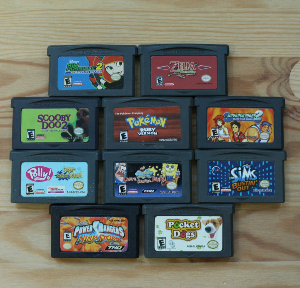 10 GameBoy Spiele zum TOP Preis! - GBA 305