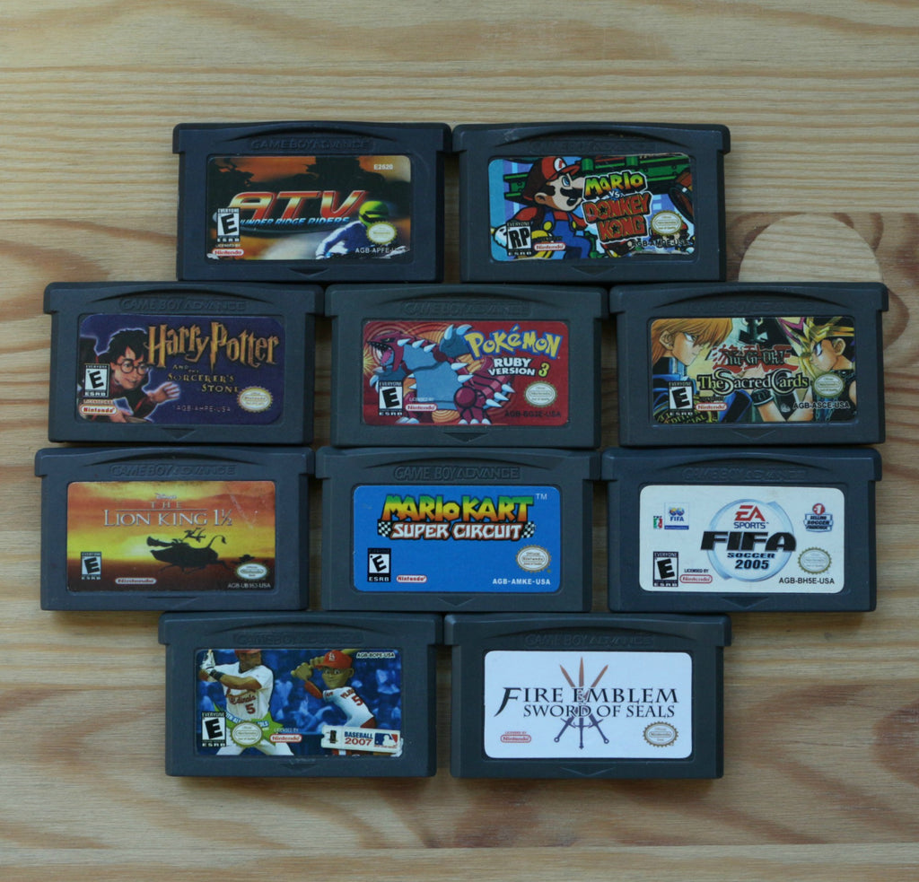 10 GameBoy Spiele zum TOP Preis! - GBA 306