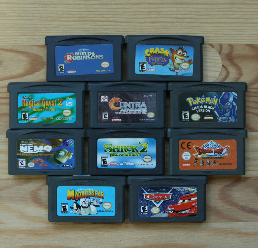 10 GameBoy Spiele zum TOP Preis! - GBA 308